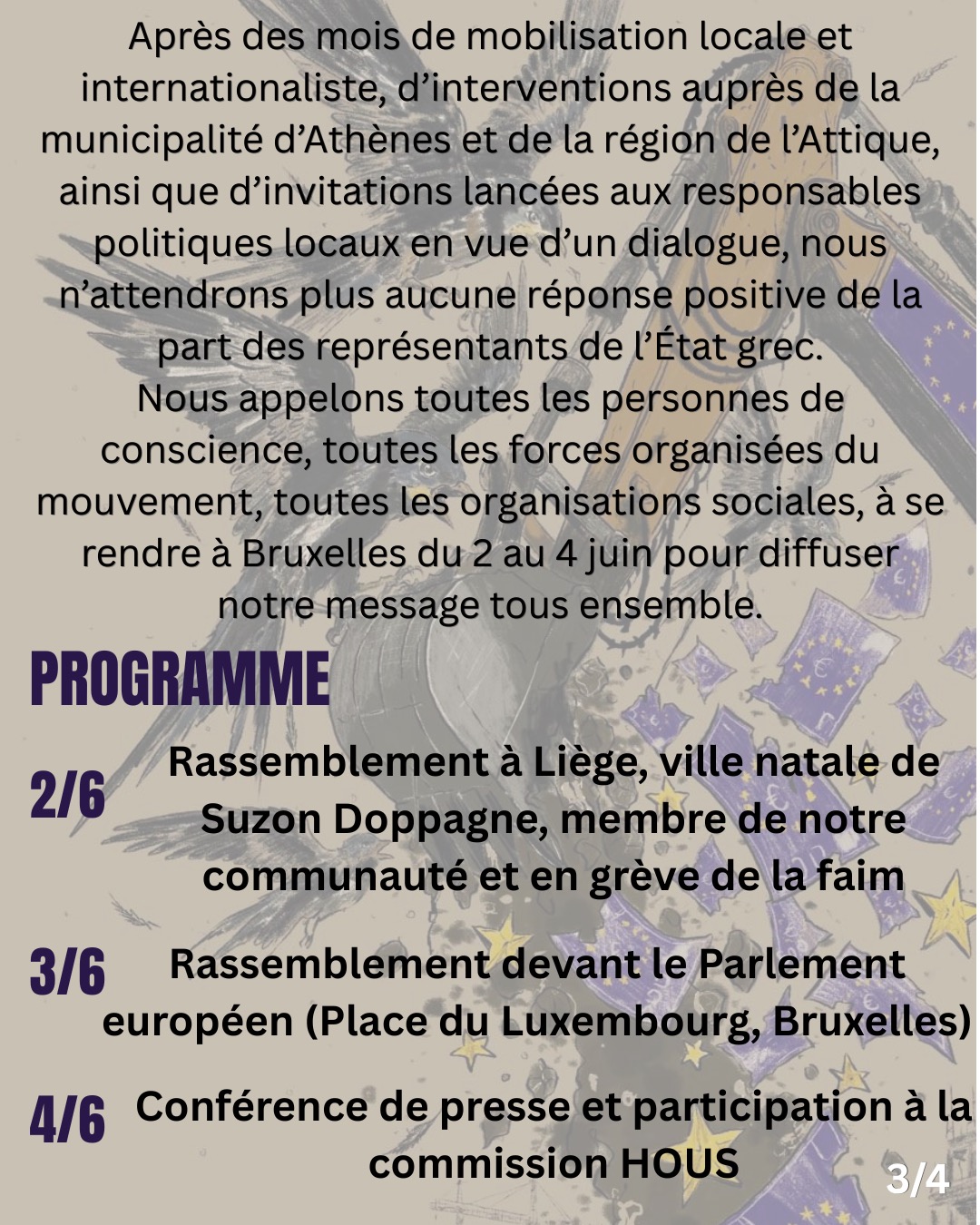 Poster Rassemblement 3/4