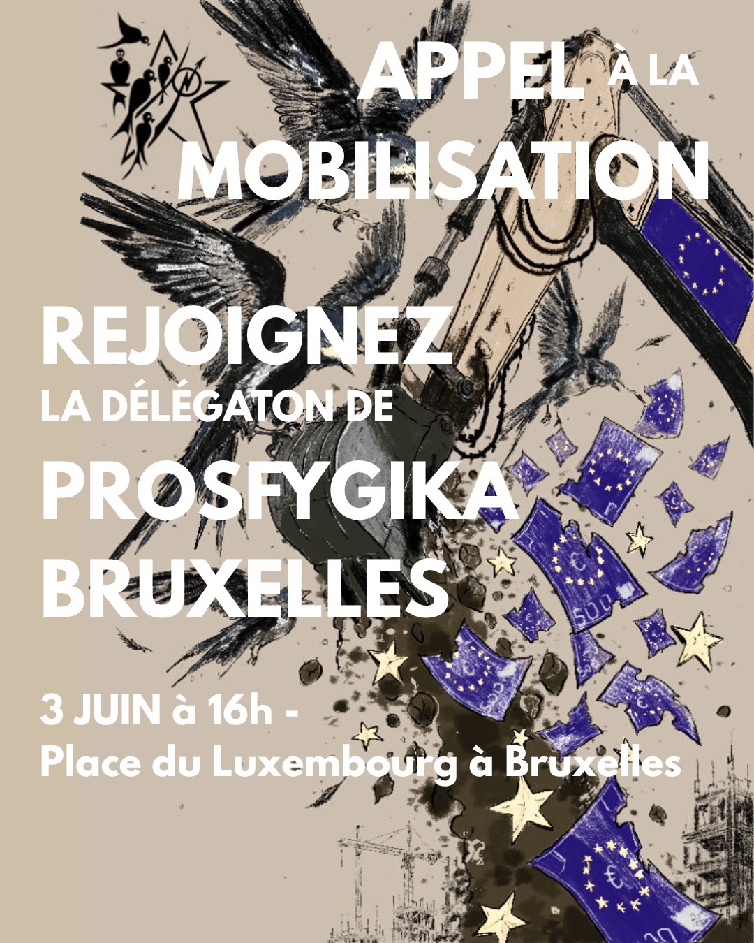 Poster Rassemblement 1/4
